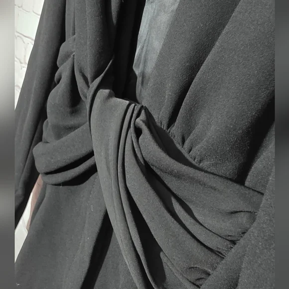 Zara Womens Limited Edition Black Blazer Mini Dress Sz Small - Picture 3 of 7